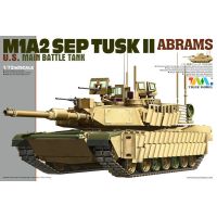 Tiger Model 9601 172 Scale U.S M1A2 TUSK II Main Battle Tank Model Kit