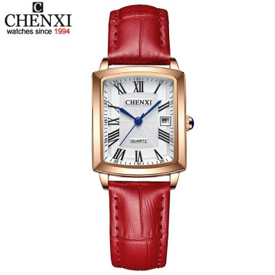 （A Decent035）CHENXI Fashion STRAP WatchStrap Wristwatch Female Clock Montre Femme