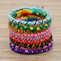 Go2boho Hippie Wrap Friendship Bracelets For Unisex Bracelet For Women Men Colorful Rope Threads Bohemian Boho Jewelry Handmade Tapestries Hangings