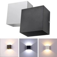 6W12W LED Wall Light Outdoor Waterproof IP65 Porch Garden Wall Lamp &amp; Indoor Bedroom Bedside Decoration Lighting Lamp Aluminum