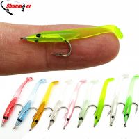 SUNMILE 120ชิ้น0.3G 35Mm ปลาไหลเหยื่อนุ่ม Pesca อุปกรณ์เหยื่อสำหรับตกปลาหมาป่าเหยื่อตกปลาปลาคาร์พ Leurre Souple Isca เทียม