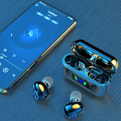 Bluetooth Wireless Headphones with Mic Sports Waterproof TWS Bluetooth Earphones key Control Wireless Headsets Earbuds Phone