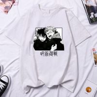 Jujusu Kaisen Funny Comic Black Woman Tee Shirt Hip Hop Casual Tshirt Women Harajuku Cotton T-Shirts Women  9CSB