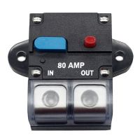 【LZ】 50A 60A 80A 100A 120A 150A 200A 250A 300A  Circuit Breaker Fuse  Holder Reset Car Truck Audio  Recoverable