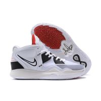 Hot Sale 【Original】 ΝΙΚΕ Kyri- 8 Man Fashion Basketball Shoes Black White {Free Shipping}