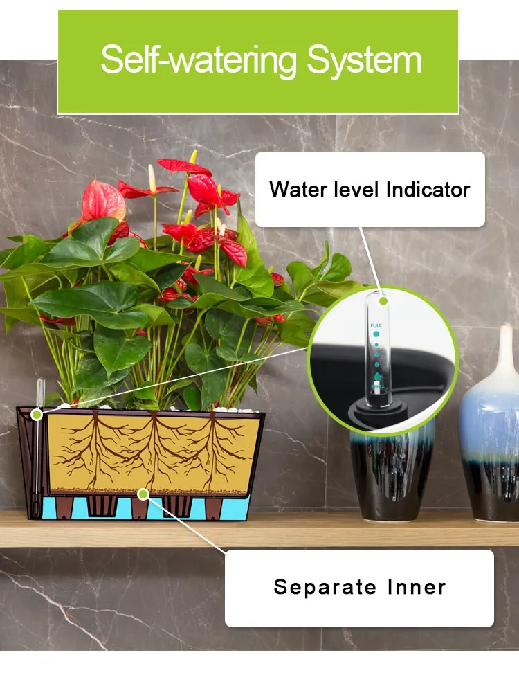 oasis self watering system