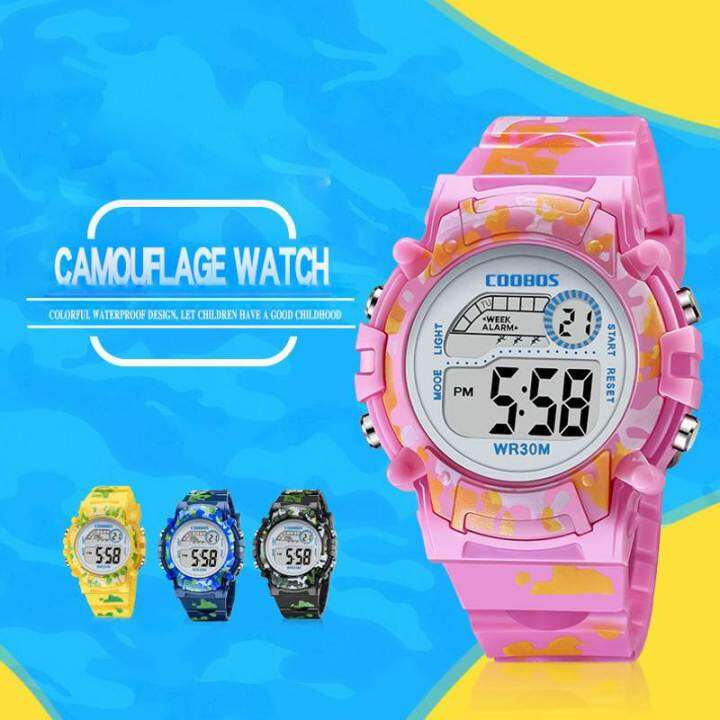 Waterproof Children's Digital Watch Luminous Sport Watches Lazada PH