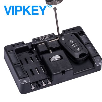 ☼✽ 1 zestaw oryginalny HUK klucz narzędzie do mocowania klucz składany Vice Flip-Key usuwacz pinów dla narzędzie ślusarskie z 4 Pins darmowa wysyłka