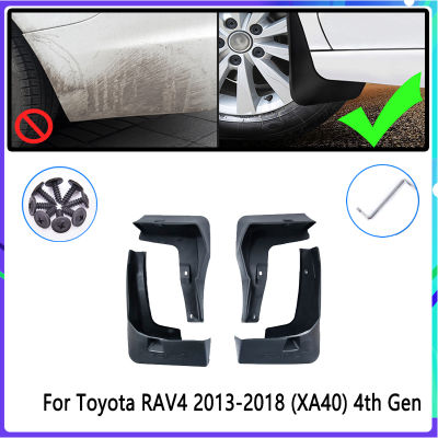 Car Mud Flaps for Toyota RAV4 RAV 4 XA40 40 2013~2018 2015 2016 2017 Mudguard Splash Guards Fender Mudflaps Auto Accessories