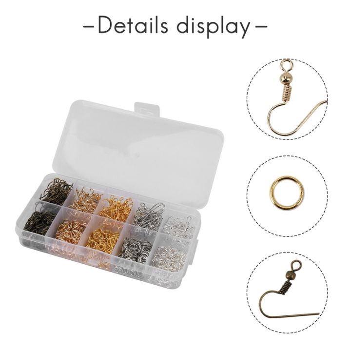 1128-pieces-earring-making-supplies-kit-with-earring-hooks-jump-rings-pliers-tweezers-jump-ring-opener-for-earrings-making-and-repairring