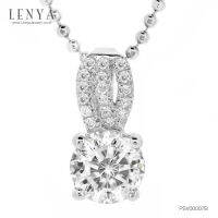 Lenya Jewelry จี้เงินแท้ประดับเพชร Swalovski Zirconia สวยหวานน่ารัก เหมาะสำหรับสวมใส่ได้ทุกวัน