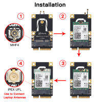 ใหม่ M.2 NGFF เพื่อมินิ PCI-E อะแดปเตอร์สำหรับ M.2 Wifi บลูทูธไร้สาย Wlan การ์ด Intel AX200 9260 8265 8260สำหรับแล็ปท็อป