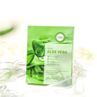 New Arrival 5PCS Set Aloe Vera Moisturizing Mask Replenish Water Repair Cuticle Oil-Control Shrink Pores Skin Care