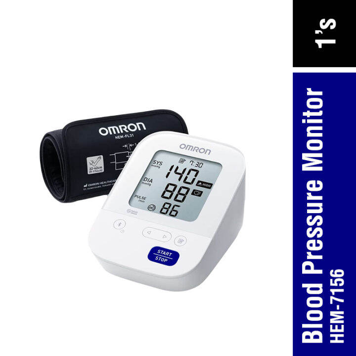 OMRON BLOOD PRESSURE MONITOR HEM7156 Lazada