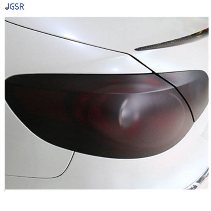 JGSR Headlight Taillight Vinyl Tint Wrap Roll Matte Waterproof Adhesive