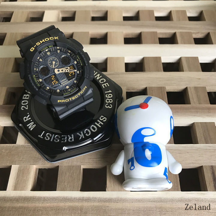 2021 Original ใหม่เอี่ยม NO.1casio นาฬิกากีฬาผู้ชายแบบคู่นาฬิกาทหารกันน้ำ Chronograph นาฬิกาปลุกนาฬิกานาฬิกา Retro Classic นาฬิกาดิจิทัล