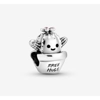 [พร้อมส่ง สินค้าแท้ ?] Pandora Free Hugs Cactus Charm