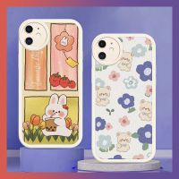 luxurious cartoon Phone Case For iphone 12 texture Back Cover dust-proof anti-fall airbag trend protective creative