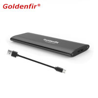 Goldenfir NGFF M.2 Ssd แบบพกพา USB 3.0 64GB 128GB ไดรฟ์โซลิดสเตตภายนอก