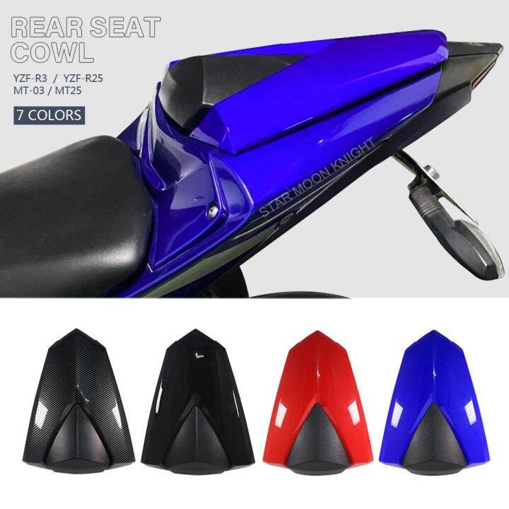 Motorcycle Rear Seat Cover Cowl For Yamaha YZFR3 YZFR25 YZF R3 R25