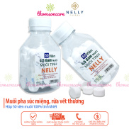 Muối viên tinh khiết NELLY - Hộp 50 viên muối sinh lý An phú