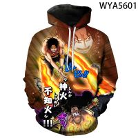 Spring And Fall Hoodies Cool Men Women Children Cartoon Manga Anime Sweatshirts 3D Print Pullover Streetwear Boy Girl Kids Coat