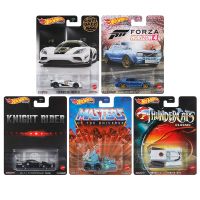 Hot Wheels Retro Entertainment K.I.T.T. Nissan Skyline Kdenigsegg Agera Thunder Tank 1:64 Metal Diecast Car Model Toy DMC55