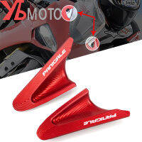 โลโก้สำหรับ DUCATI PANIGALE 899 2013 2014 2015 1199 2012 2013 2014อุปกรณ์เสริมรถจักรยานยนต์อลูมิเนียมกระจกรูฝาครอบด้านข้าง SGRHSR