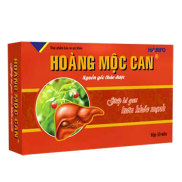 Hoàng Mộc Can - Hỗ trợ tăng cường chức năng giải độc gan 30 viên