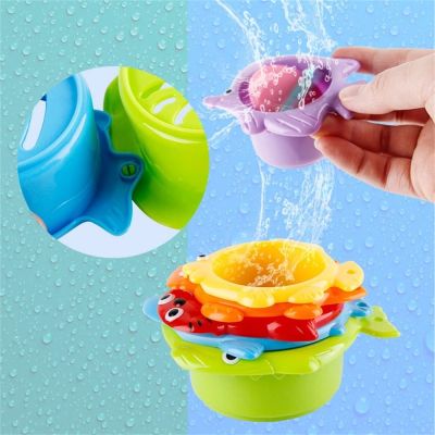 HUALIIY Water Fun Classic Kid Game for Child Fish Animal Educational Toys Animals Bath Toy Animal Tub Toys Floating Toys