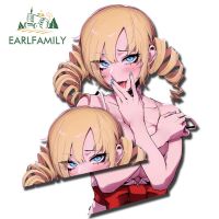 EARLFAMILY สติกเกอร์รถลายการ์ตูน Catherine 13Cm สำหรับ Aquaflask แล็ปท็อปรถจักรยานยนต์กันน้ำ Windows อุปกรณ์เสริมรถยนต์