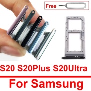 CW Sim Card Tray For S20 Plus SIM Slot Adapter Micro SD Reader Holder