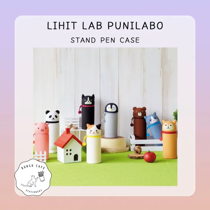 LIHIT Smart Fit Punilabo Stand Pen Case (กระเป๋าซิลิโคนตั้งได้) A7712