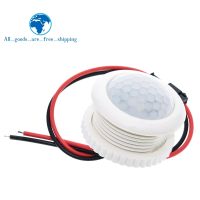 TZT 220V 50HZ PIR IR Infrared Human Induction Lamp Switch Light Control Ceiling Light Motion Sensor On Off 3-6m Top Power Points  Switches Savers