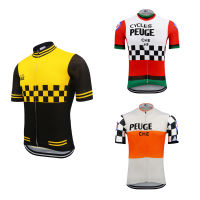 Retro Pro Team Bike Wear Short Sleeve Mens Cycling Jersey Summer Bicycle Clothes Outdoor Sports MTB Top Ciclismo Triathlon