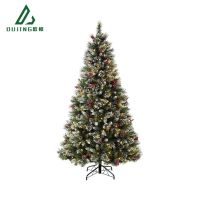 [COD] Factory direct mixed pine needle tree mall decoration snowflake supplies wholesale