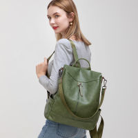 2022 Female backpack mochila feminina casual Multifunction Women Leather Backpack Female Shoulder Bag Sac A Dos Travel Back Pack