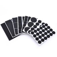 ◙☽ 1-24PCS Self Adhesive Furniture Leg Feet Rug Felt Pads Anti Slip Mat Bumper Damper For Chair Table Protector Hardware