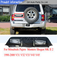 CAPQX Tail Gate ประตูใบอนุญาตทะเบียนสำหรับ Pajero Montero Sho MK II 2 1990-2000 V31 V32 V33 V43 V45