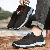 ✔❁✵ xing lu nan LAOCHRA Men Sneakers Breathable Mens Running shoes Walking Shoes Comfortable Driving Sports Shoes for Men Slip On Loafers Hiking Shoes For Men