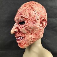 Halloween Freddy Krueger Horror Mask Realistic Adult Party Costume Deluxe Scary Carnival Cosplay Prop