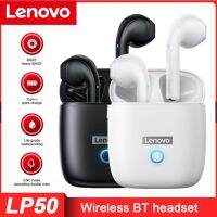 Original Lenovo LP50 LP5 Bluetooth Earbuds Wireless Headset AptX-Adaptive Gaming Mode 10 Hours Playtime Earpho Stereo Headphon