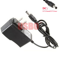 สีดำ Universal American แคนาดา Japan Power Charger 100-240V US AC ถึง DC 5.5*2.5 มม.อะแดปเตอร์ไฟ 1A 3V/5V/6V/7V/9V/12V อุปกรณ์เสริม-Denq