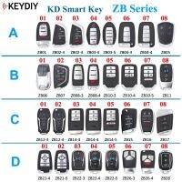 KEYDIY Universal Smart Key ZB02-34 ZB01 ZB03 ZB04 ZB15 ZB10สำหรับ KD-X2รถ Key Remote เปลี่ยน Fit มากกว่า2000รุ่น