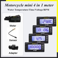 ┅ velocimetro universal de moto Voltmeter Water Temperature Time RPM For cb500x nmax125 XMAX250 300 NMAX CB 400