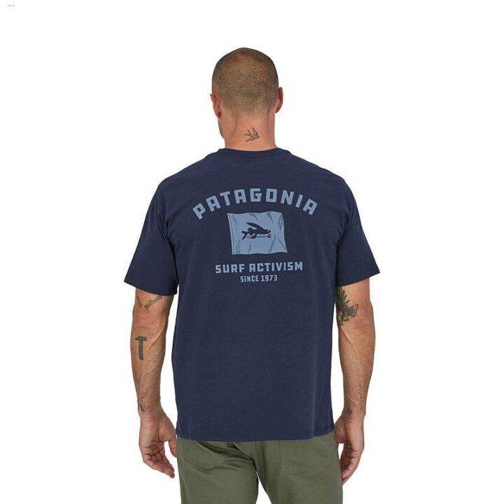 patagonia-patagonia-fly-the-flag-รับผิดชอบเสื้อยืดลำลองสำหรับผู้ชาย37404ระหว่างประเทศ