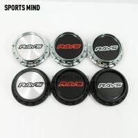 NEW 4PCS/lot 67/64MM Car Wheel Center Caps for RAYS WHEEL Emblem Logo Dust-Proof Wheel Cover auto car wheel center hub cap