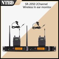 NTBD Stage Performance Sound Broadcast SR2050 Professional Wireless In-Ear Monitoring System 2 Transmitters Restore Real Sound