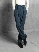 ZYMdancestyle Pulse The Move Trousers #20813 Loose Fit With 2Pcs Waist Belt High Waist Men S Latin Dance Pants ZYM For Men กางเกง