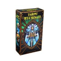 78 Tarot Illuminati Kit Tarot Card Game English Tarot Deck Table Card Illuminate Your Path To Higher Purpose And True Fulfillme